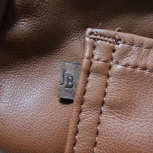 NWT Judy Blue 13/31 Faux Leather Pants Tummy Control Wide Leg Crop Camel Brown - Picture 13 of 14